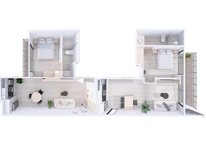 Apartment Aristoteles Polanco W Balcony View Mexico City
